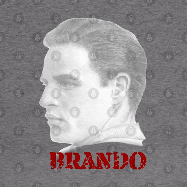 Marlon Brando by jkarenart